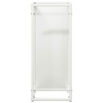 vidaXL Suport pentru lemne de foc alb 25x25x60 cm Oțel laminat la rece vidaXL Suport pentru lemne de foc alb 25x25x60 cm Oțel laminat la rece