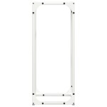 vidaXL Suport pentru lemne de foc alb 25x25x60 cm Oțel laminat la rece vidaXL Suport pentru lemne de foc alb 25x25x60 cm Oțel laminat la rece