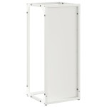vidaXL Suport pentru lemne de foc alb 25x25x60 cm Oțel laminat la rece vidaXL Suport pentru lemne de foc alb 25x25x60 cm Oțel laminat la rece