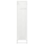 vidaXL Suport pentru lemne de foc alb 25x25x100cm Oțel laminat la rece vidaXL Suport pentru lemne de foc alb 25x25x100cm Oțel laminat la rece