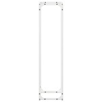vidaXL Suport pentru lemne de foc alb 25x25x100cm Oțel laminat la rece vidaXL Suport pentru lemne de foc alb 25x25x100cm Oțel laminat la rece