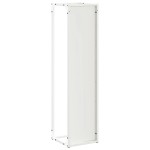 vidaXL Suport pentru lemne de foc alb 25x25x100cm Oțel laminat la rece vidaXL Suport pentru lemne de foc alb 25x25x100cm Oțel laminat la rece