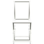 vidaXL Suport pentru lemne de foc alb 60x25x60 cm Oțel laminat la rece vidaXL Suport pentru lemne de foc alb 60x25x60 cm Oțel laminat la rece