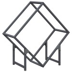 vidaXL Suport pentru lemne de foc Antracit Oțel laminat la rece vidaXL Suport pentru lemne de foc Antracit Oțel laminat la rece