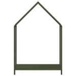 vidaXL Suport pentru lemne de foc Verde măsline Oțel laminat la rece vidaXL Suport pentru lemne de foc Verde măsline Oțel laminat la rece