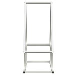 vidaXL Suport pentru lemne de foc alb 50x25x60 cm Oțel laminat la rece vidaXL Suport pentru lemne de foc alb 50x25x60 cm Oțel laminat la rece