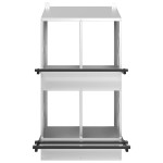 vidaXL Cutie cuibar pentru pui cu 4 compartimente argintiu galvanizat vidaXL Cutie cuibar pentru pui cu 4 compartimente argintiu galvanizat