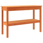 vidaXL Masă de consolă Maro ceruit 110 x 40 x 75 cm Lemn masiv de pin vidaXL Masă de consolă Maro ceruit 110 x 40 x 75 cm Lemn masiv de pin