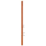 vidaXL Întăritură de pat cu headboard Maro ceruit 80.5 x 4 x 104 cm vidaXL Întăritură de pat cu headboard Maro ceruit 80.5 x 4 x 104 cm