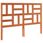 vidaXL Întăritură de pat cu headboard Maro ceruit 145.5 x 4 x 104 cm vidaXL Întăritură de pat cu headboard Maro ceruit 145.5 x 4 x 104 cm