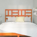 vidaXL Întăritură de pat cu headboard Maro ceruit 145.5 x 4 x 104 cm vidaXL Întăritură de pat cu headboard Maro ceruit 145.5 x 4 x 104 cm