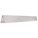 vidaXL Împrejmuire pentru gazon Argintiu 450 x 10 cm Oțel inoxidabil