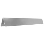 vidaXL Împrejmuire pentru gazon Argintiu 450 x 10 cm Oțel galvanizat vidaXL Împrejmuire pentru gazon Argintiu 450 x 10 cm Oțel galvanizat