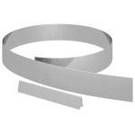 vidaXL Împrejmuire pentru gazon 4 pcs Argintiu 450 x 10 cm