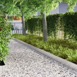 vidaXL Împrejmuire pentru gazon Argintiu 450 x 15 cm Oțel inoxidabil