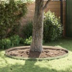 vidaXL Împrejmuire pentru gazon Argintiu 450 x 15 cm Oțel galvanizat vidaXL Împrejmuire pentru gazon Argintiu 450 x 15 cm Oțel galvanizat