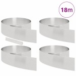 vidaXL Împrejmuire pentru gazon 4 pcs Argintiu 450 x 20 cm vidaXL Împrejmuire pentru gazon 4 pcs Argintiu 450 x 20 cm