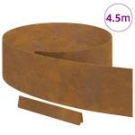 vidaXL Împrejmuire pentru gazon Ruginit 450 x 20 cm vidaXL Împrejmuire pentru gazon Ruginit 450 x 20 cm