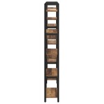vidaXL Raft pentru cărți Lemn vechi 156 x 25 x 167.5 cm Lemn compozit vidaXL Raft pentru cărți Lemn vechi 156 x 25 x 167.5 cm Lemn compozit
