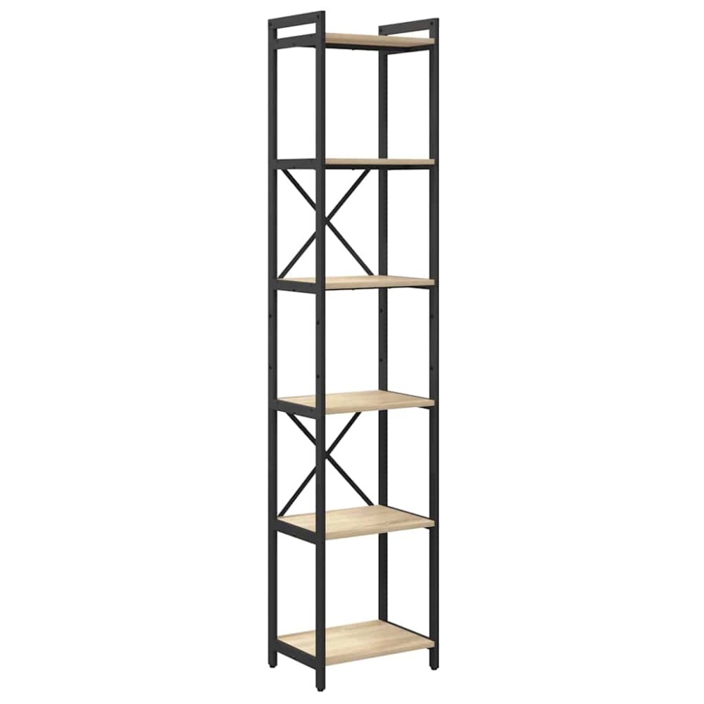 vidaXL Bibliotecă Stejar sonoma 40 x 30 x 188 cm Lemn compozit