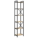 vidaXL Bibliotecă Stejar sonoma 40 x 30 x 188 cm Lemn compozit vidaXL Bibliotecă Stejar sonoma 40 x 30 x 188 cm Lemn compozit