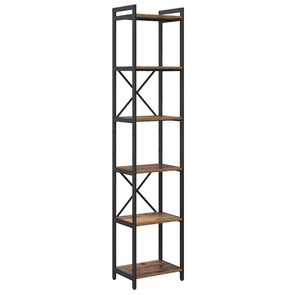 vidaXL Bibliotecă Lemn vechi 40 x 30 x 188 cm Lemn compozit