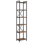 vidaXL Bibliotecă Lemn vechi 40 x 30 x 188 cm Lemn compozit