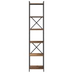 vidaXL Bibliotecă Lemn vechi 40 x 30 x 188 cm Lemn compozit