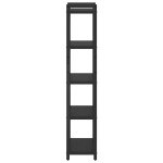 vidaXL Bibliotecă Stejar negru 40 x 30 x 153 cm Lemn compozit vidaXL Bibliotecă Stejar negru 40 x 30 x 153 cm Lemn compozit
