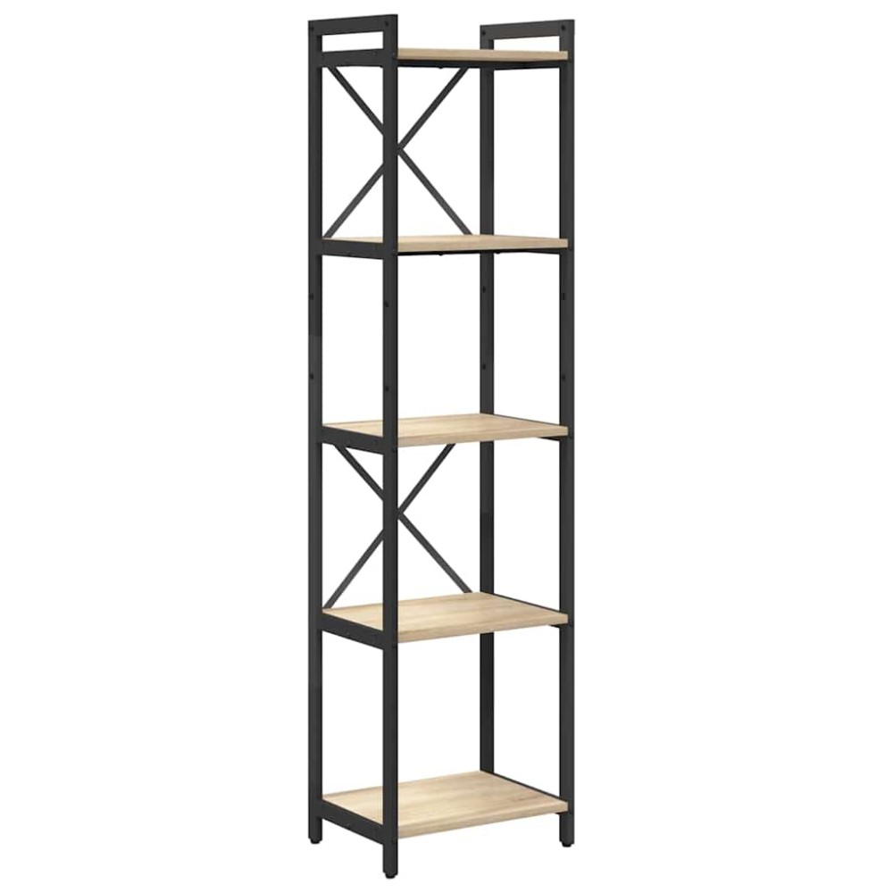 vidaXL Bibliotecă Stejar sonoma 40 x 30 x 153 cm Lemn compozit