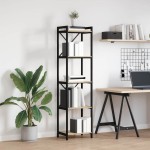 vidaXL Bibliotecă Stejar sonoma 40 x 30 x 153 cm Lemn compozit vidaXL Bibliotecă Stejar sonoma 40 x 30 x 153 cm Lemn compozit