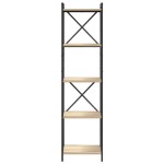 vidaXL Bibliotecă Stejar sonoma 40 x 30 x 153 cm Lemn compozit vidaXL Bibliotecă Stejar sonoma 40 x 30 x 153 cm Lemn compozit