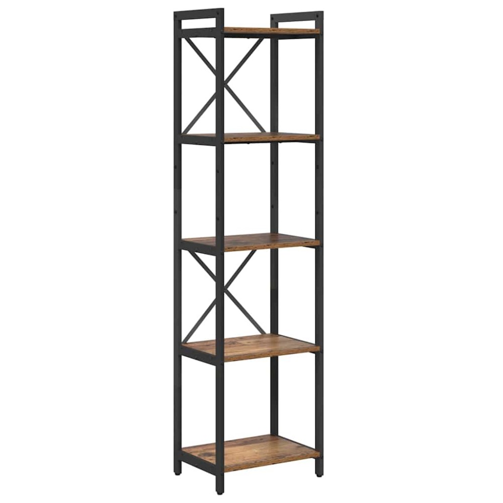 vidaXL Bibliotecă Lemn vechi 40 x 30 x 153 cm Lemn compozit