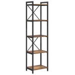 vidaXL Bibliotecă Lemn vechi 40 x 30 x 153 cm Lemn compozit