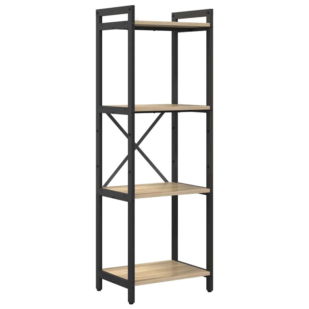 vidaXL Bibliotecă Stejar sonoma 40 x 30 x 118 cm Lemn compozit