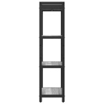 vidaXL Bibliotecă sonoma gri 40 x 30 x 118 cm Lemn compozit