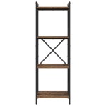 vidaXL Bibliotecă Lemn vechi 40 x 30 x 118 cm Lemn compozit