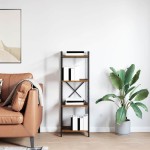 vidaXL Bibliotecă Lemn vechi 40 x 30 x 118 cm Lemn compozit
