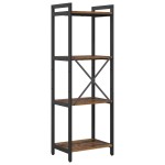 vidaXL Bibliotecă Lemn vechi 40 x 30 x 118 cm Lemn compozit