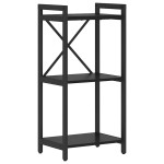 vidaXL Bibliotecă Stejar negru 40 x 30 x 83 cm Lemn compozit vidaXL Bibliotecă Stejar negru 40 x 30 x 83 cm Lemn compozit
