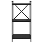 vidaXL Bibliotecă Stejar negru 40 x 30 x 83 cm Lemn compozit vidaXL Bibliotecă Stejar negru 40 x 30 x 83 cm Lemn compozit