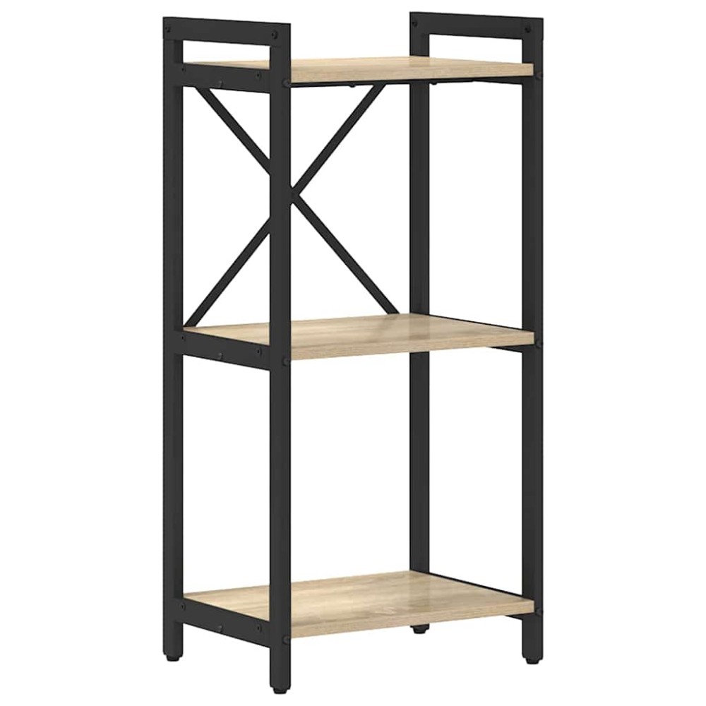 vidaXL Bibliotecă Stejar sonoma 40 x 30 x 83 cm Lemn compozit