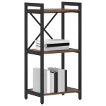 vidaXL Bibliotecă Stejar afumat 40 x 30 x 83 cm Lemn compozit