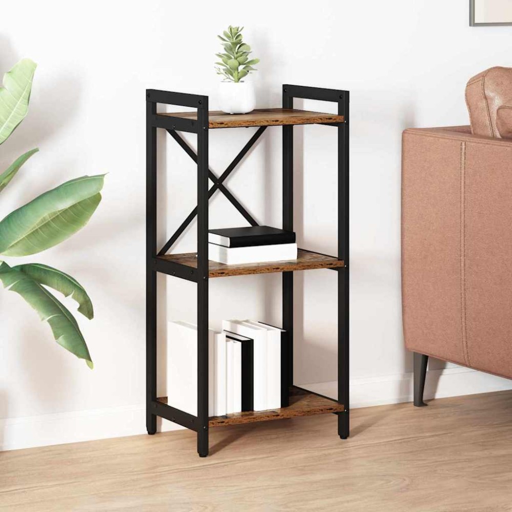 vidaXL Bibliotecă Lemn vechi 40 x 30 x 83 cm Lemn compozit