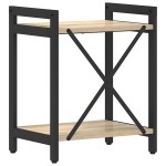vidaXL Bibliotecă Stejar sonoma 40 x 30 x 48.5 cm Lemn compozit vidaXL Bibliotecă Stejar sonoma 40 x 30 x 48.5 cm Lemn compozit