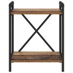 vidaXL Bibliotecă Lemn vechi 40 x 30 x 48.5 cm Lemn compozit