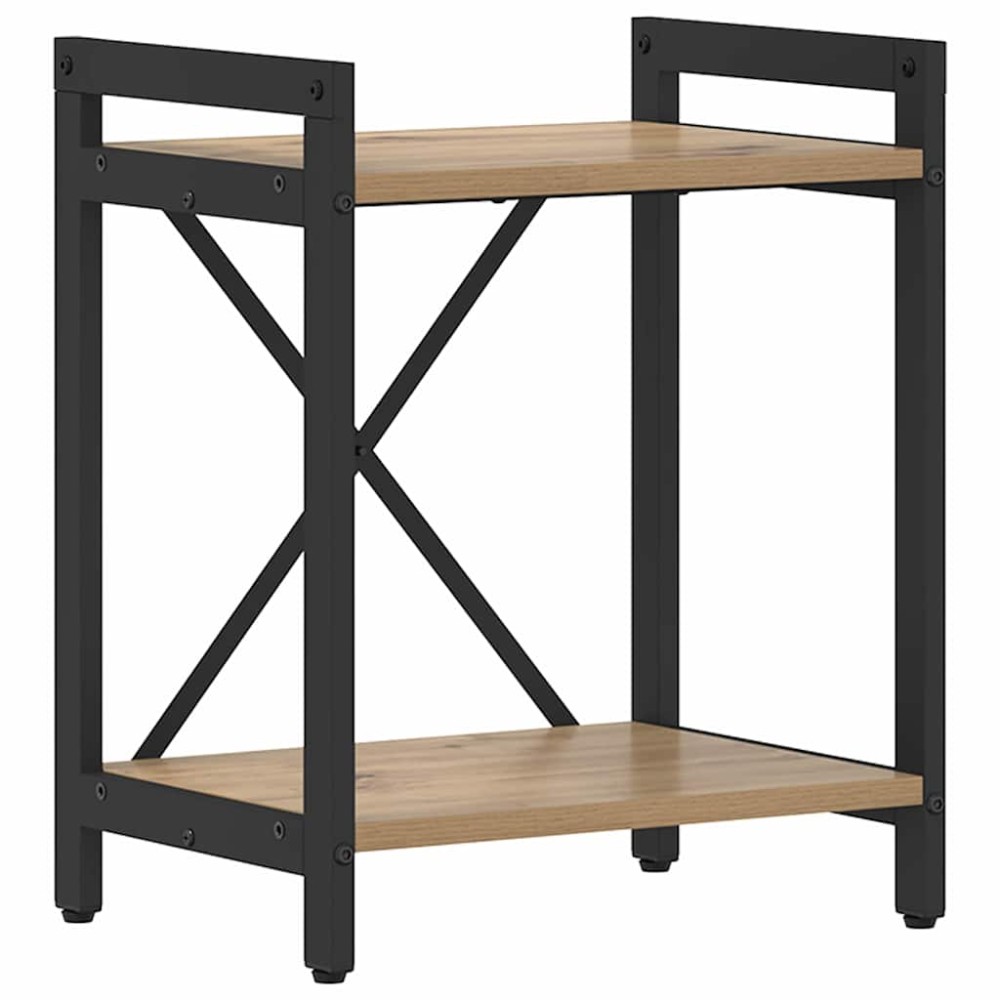 vidaXL Bibliotecă stejar artizanal 40 x 30 x 48.5 cm Lemn compozit