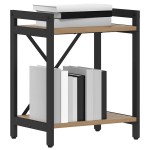 vidaXL Bibliotecă stejar artizanal 40 x 30 x 48.5 cm Lemn compozit