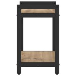 vidaXL Bibliotecă stejar artizanal 40 x 30 x 48.5 cm Lemn compozit