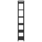 vidaXL Bibliotecă Stejar negru 60 x 30 x 188 cm Lemn compozit vidaXL Bibliotecă Stejar negru 60 x 30 x 188 cm Lemn compozit